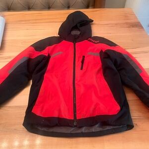 Spyder Red and Black Ski Jacket